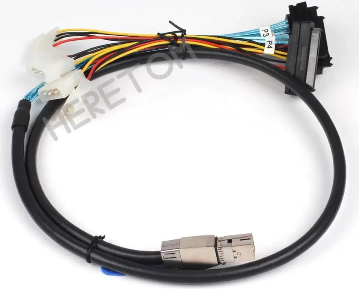 Vszerda Vszerda SFF-8644 to 4x SFF-8482 SAS cable 100cm — product photo