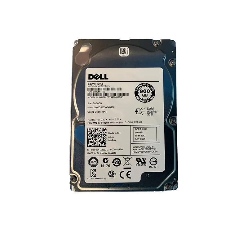 Seagate Seagate Savvio 10K.5 900GB 10000RPM SAS 6Gb/s 64MB 2.5-inch internal hard drive — product photo