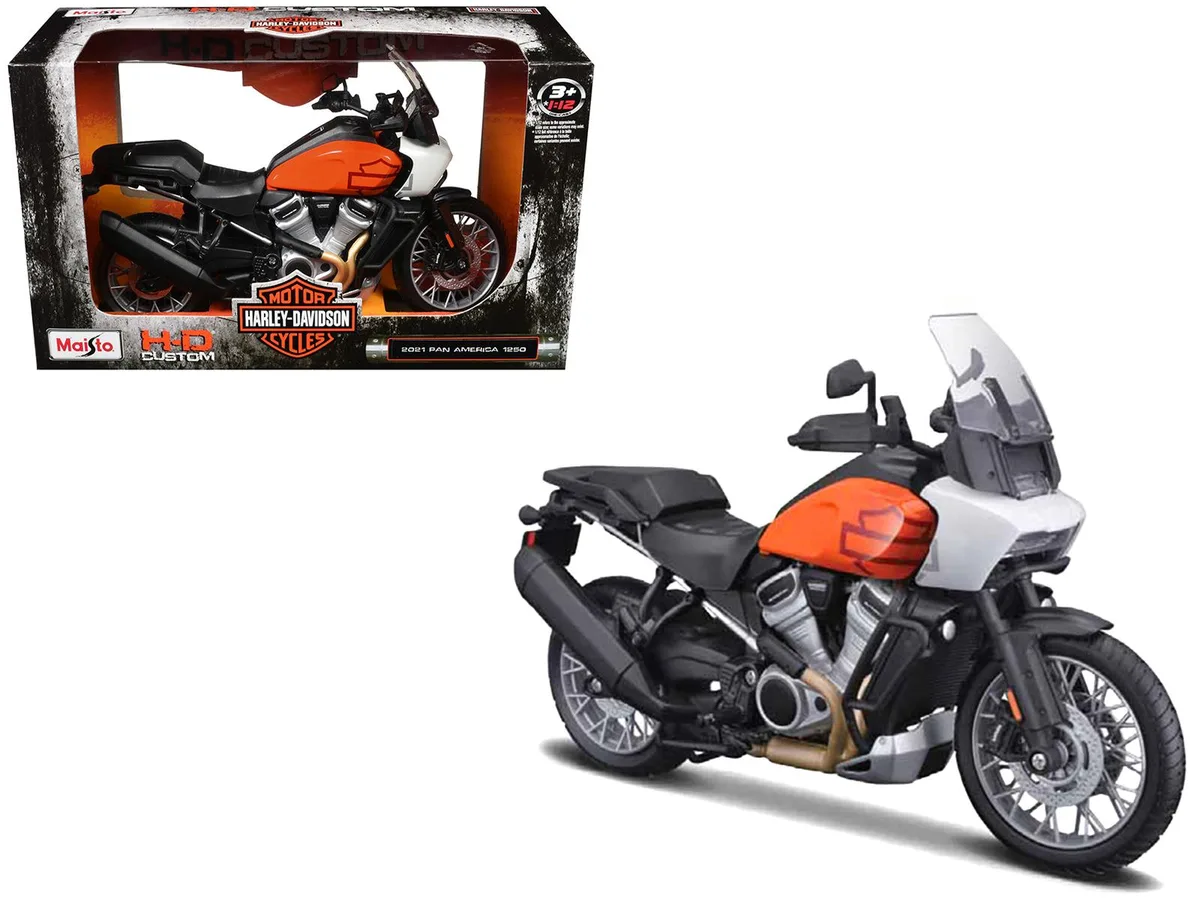 Maisto Maisto 2021 Harley Davidson Pan America 1250 1/12 Diecast Hobby Collectible — product photo