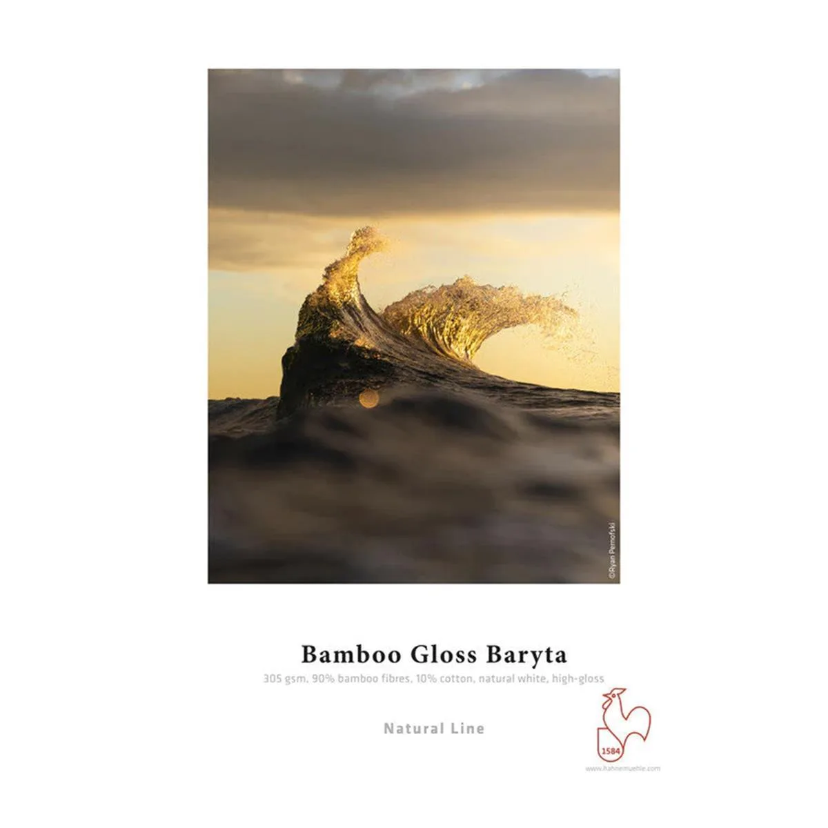 Hahnemuhle Hahnemuhle Bamboo Gloss Baryta Paper 8.5" x 11" 25 Sheets — product photo