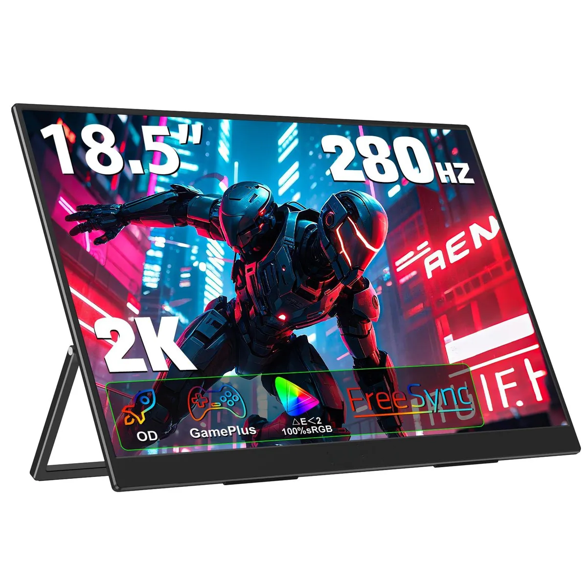 LiteVis LiteVis PM808 18.5" 2560x1600 280Hz portable monitor — product photo