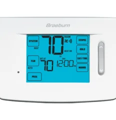 Braeburn Braeburn Low Voltage WiFi Thermostat Stages Cool 2 Heat 3 White 7320 — product photo