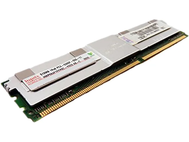 IBM IBM 39M5781 512MB DDR2 PC2-5300 Chipkill DIMM server accessory — product photo