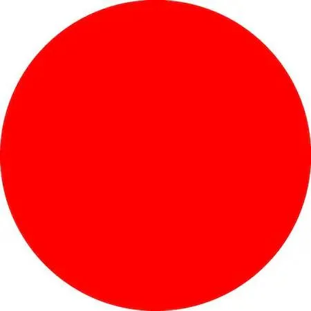 Value Brand Value Brand 16U821 Red Inventory Control Labels 1000 — product photo