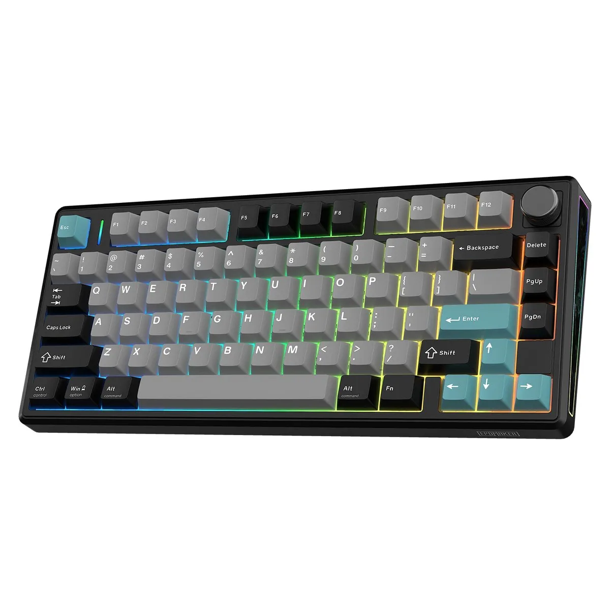 EPOMAKER TH80 V2 Wireless Mechanical Gaming Keyboard 8000mAh Metal Knob — product photo