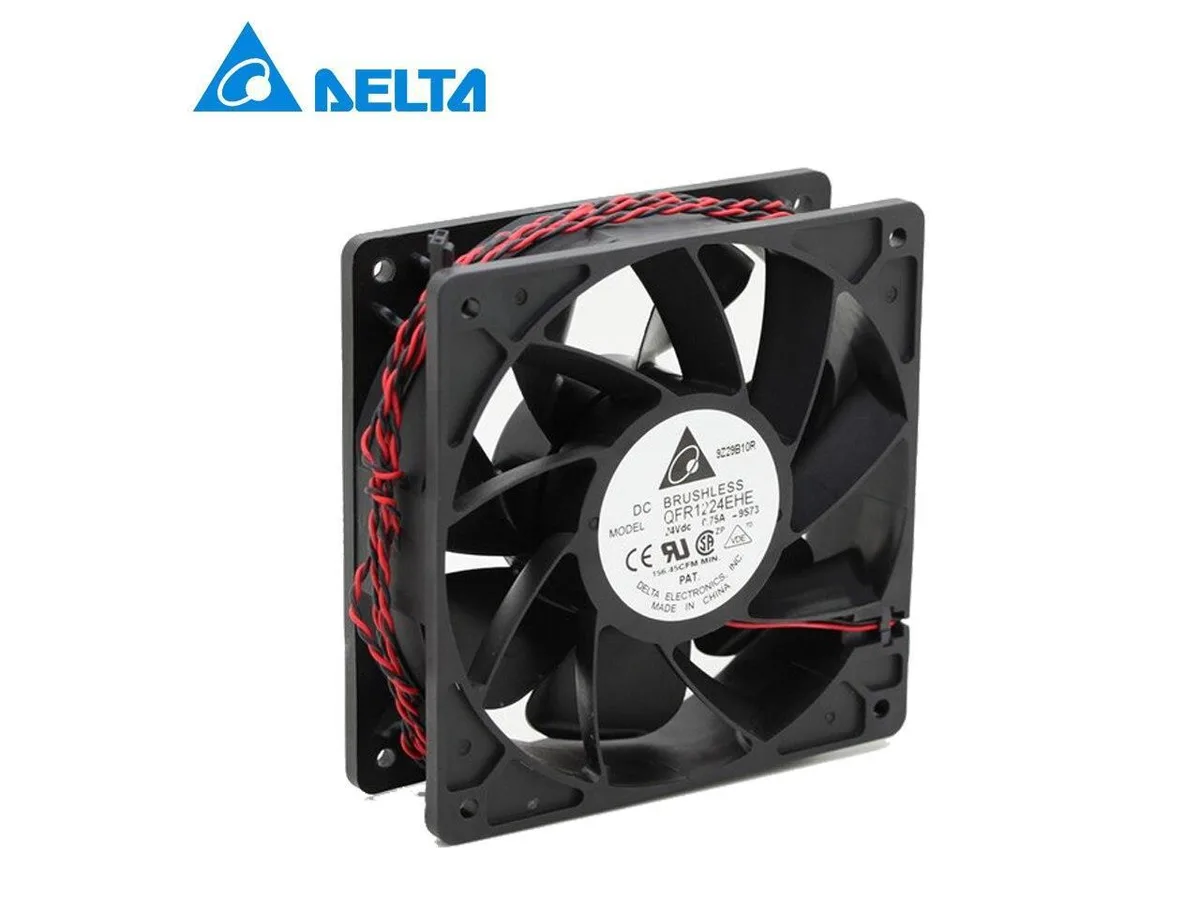 Fans Fans QFR1224EHE 12038 120x120x38mm 24V 0.75A case fan — product photo