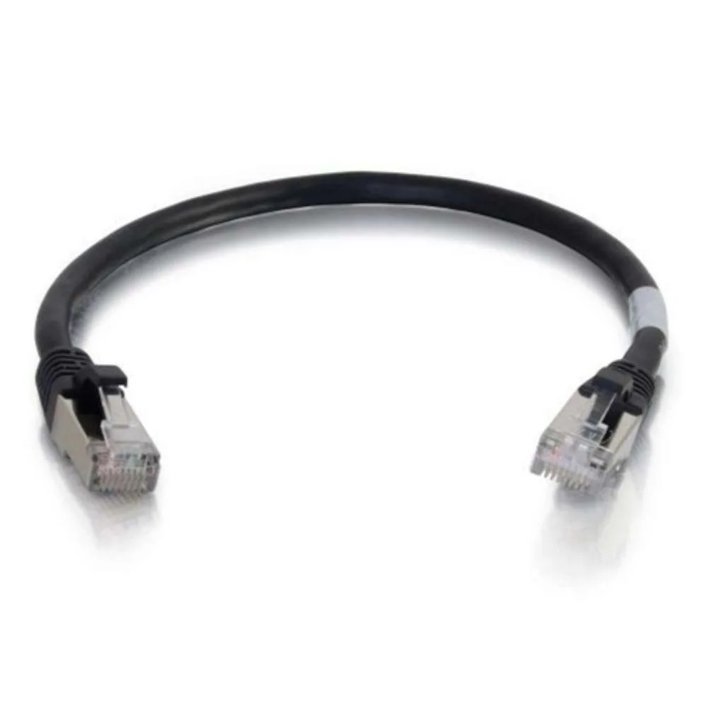 Cables To Go Cables To Go 00817 10 ft Cat6 shielded network ethernet cable black — product photo