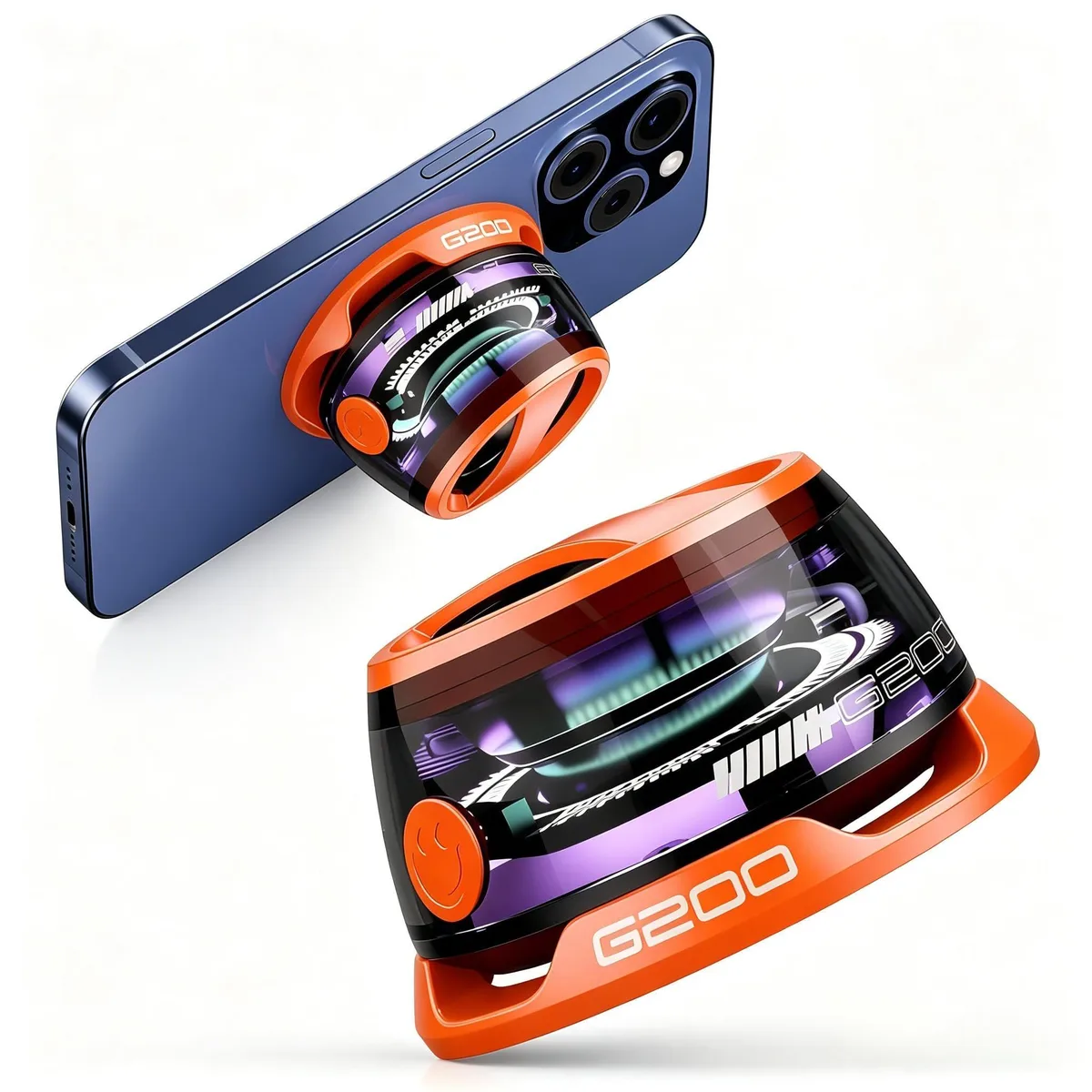 No Sew No Sew YX003 Magnetic Bluetooth 5.4 Portable Speaker Orange — product photo