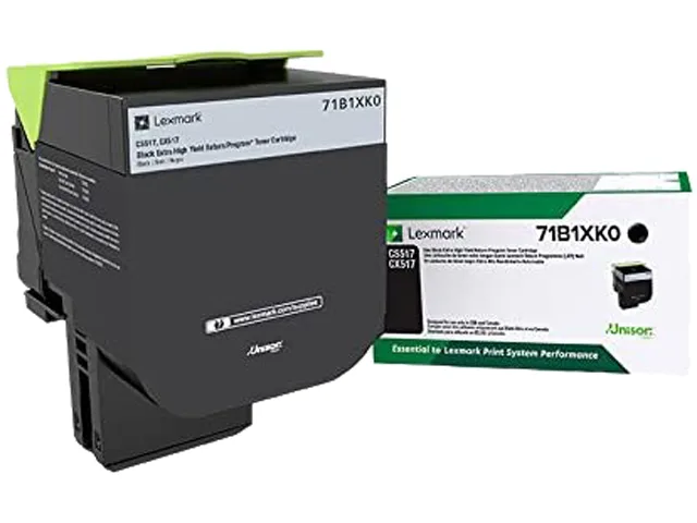 Lexmark Lexmark 71B1XK0 black extra-high-yield toner cartridge 8000 pages — product photo