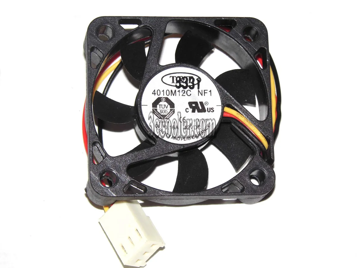 OEM Industries OEM Industries 4010M12C NF1 40mm 12V .16A 3 Pin CPU cooler — product photo