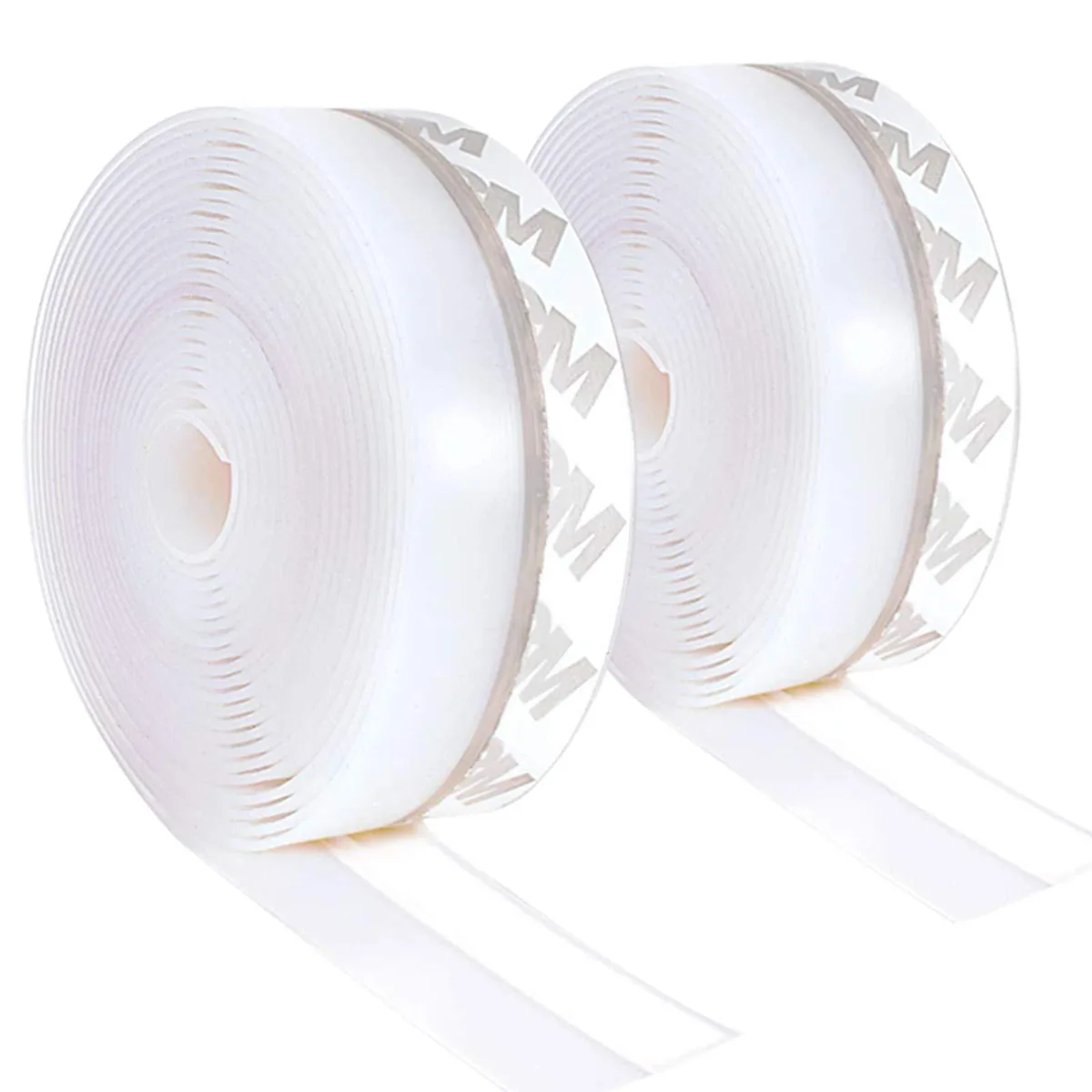 Transparent silicone seal strip roll, 10 m by 25 mm, 16 pack