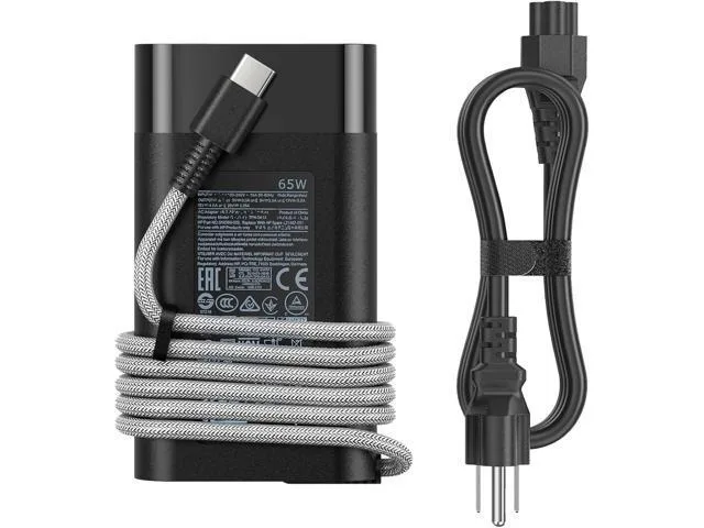 LORDWORLD LORDWORLD 65W USB-C Laptop Charger 20V 3.25A Slim Tip — product photo