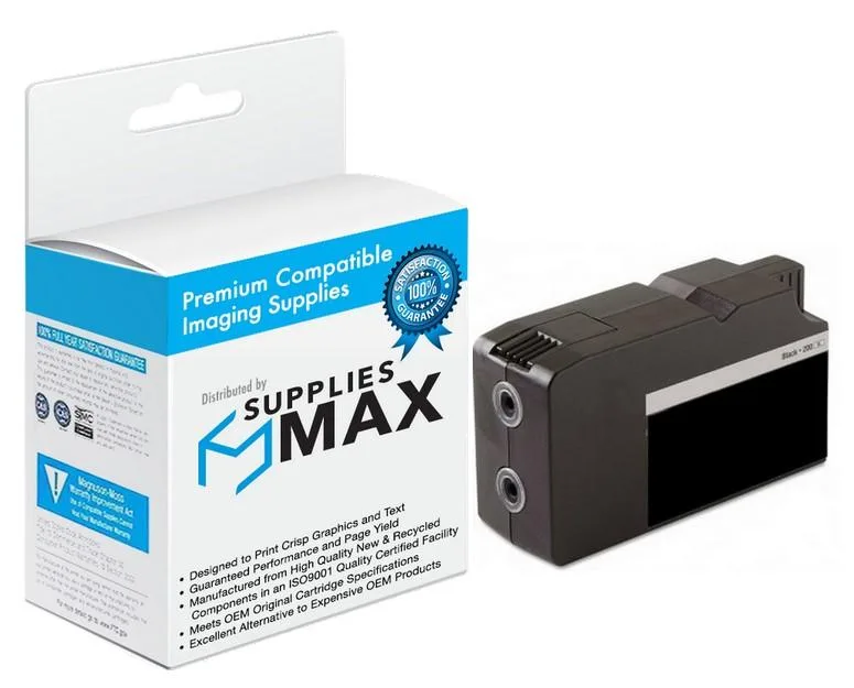 SuppliesMax SuppliesMax LEX14L0174 Black High Yield Inkjet Cartridge 2500 Pages — product photo