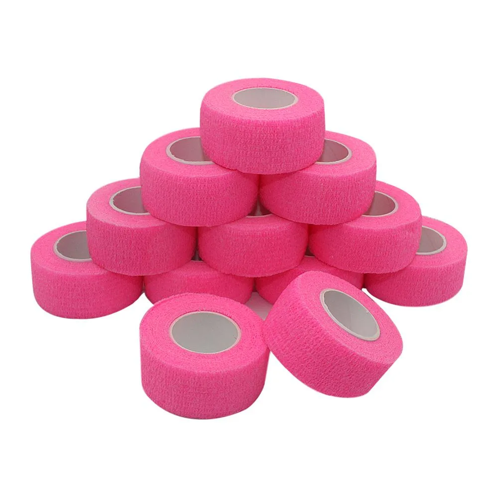 COMOmed COMOmed Self-Stick Cohesive Bandage Latex Pink 12 Rolls First Aid — product photo
