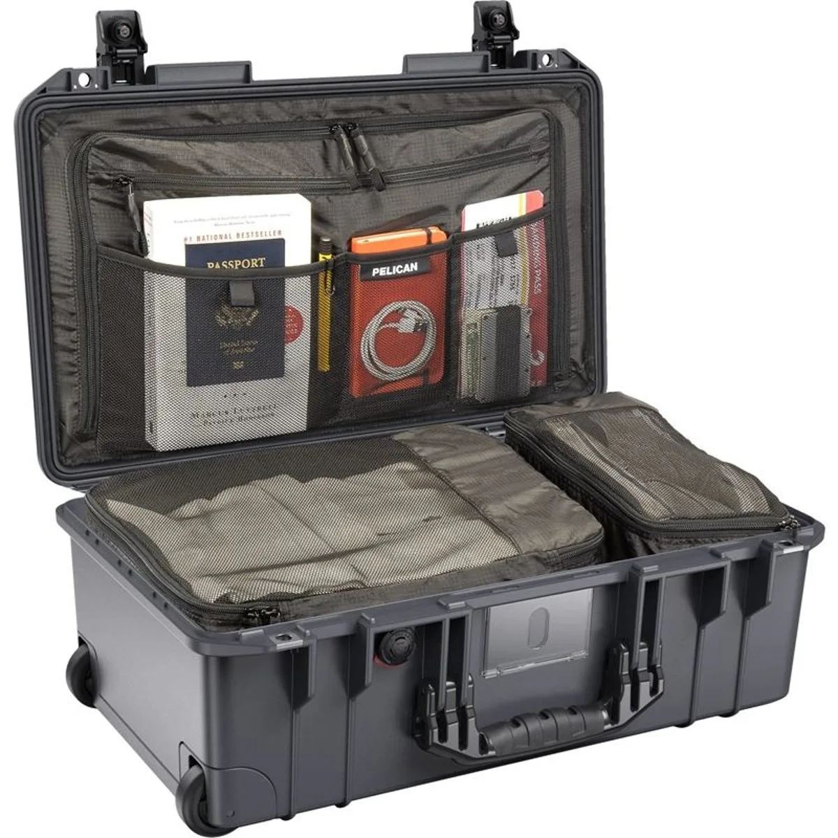 Pelican Products, Inc. Pelican 1535TRVL Wheeled Carry-On Camera Case Charcoal — product photo