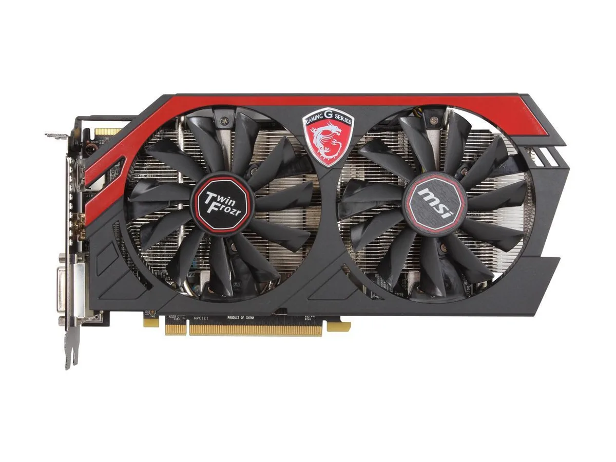 MSI MSI Radeon R9 270 Gaming 2G Twin Frozr 2GB GDDR5 graphics card — product photo