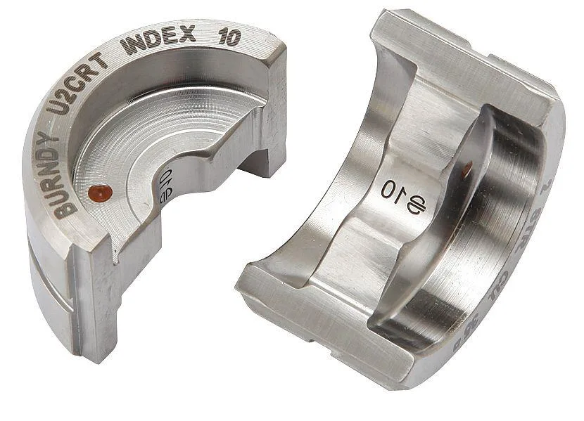 Burndy Burndy U2CRT Type U Crimping Die Brown 12 ton 2 AWG Copper — product photo