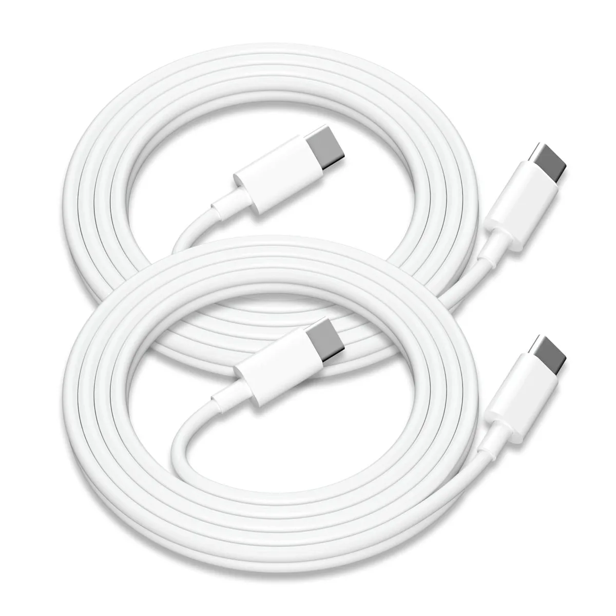 Elestur Elestur USB-C to USB-C charging cable 3ft 60W 2-pack — product photo