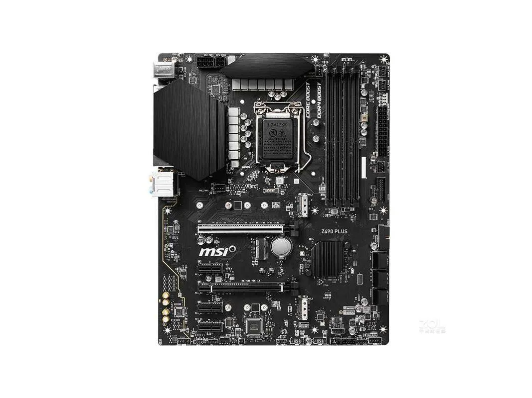 MSI MSI Z490 PLUS 128GB Intel motherboard LGA 1200 ATX — product photo