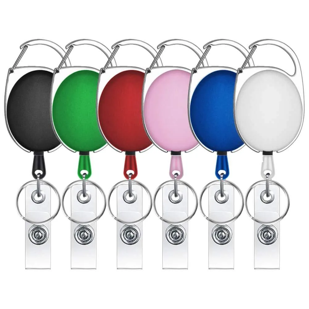  Selizo RBH-16 Retractable Badge Reel Keyholder 6 Pack 27 Inch — product photo