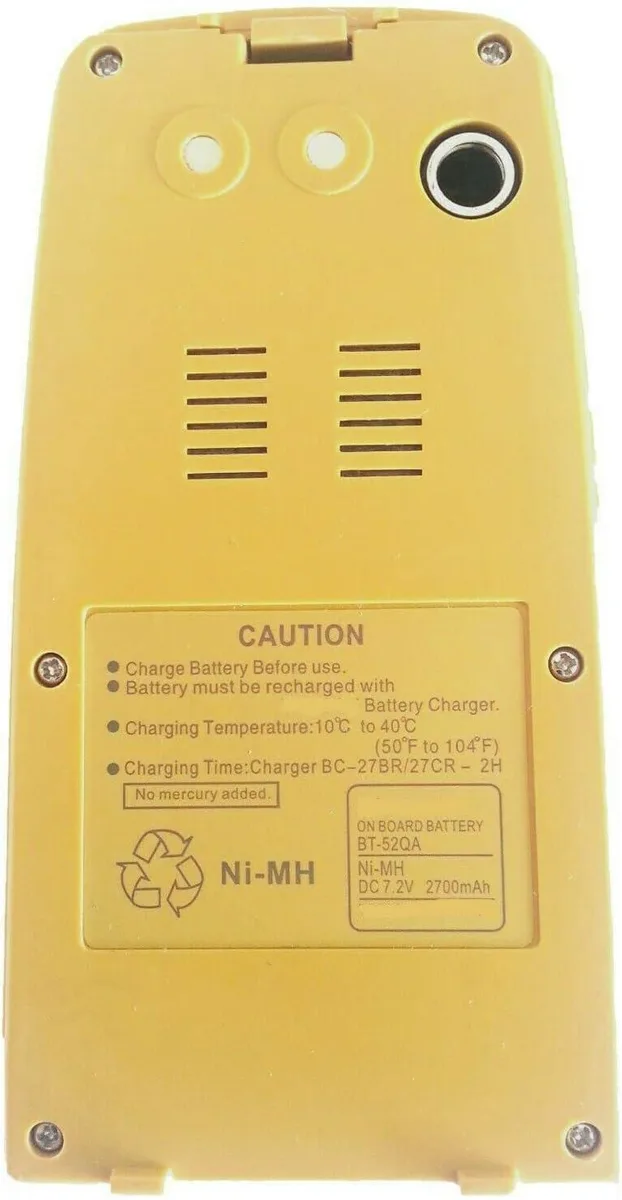 NShi NShi 7.2V 2700mAh lithium polymer battery for TOPCON BT52Q 3 PIN — product photo