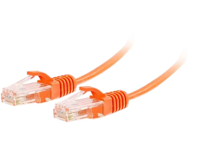 Cables To Go Cables To Go 01177 Cat6 network ethernet cable 5 ft orange 28AWG — product photo
