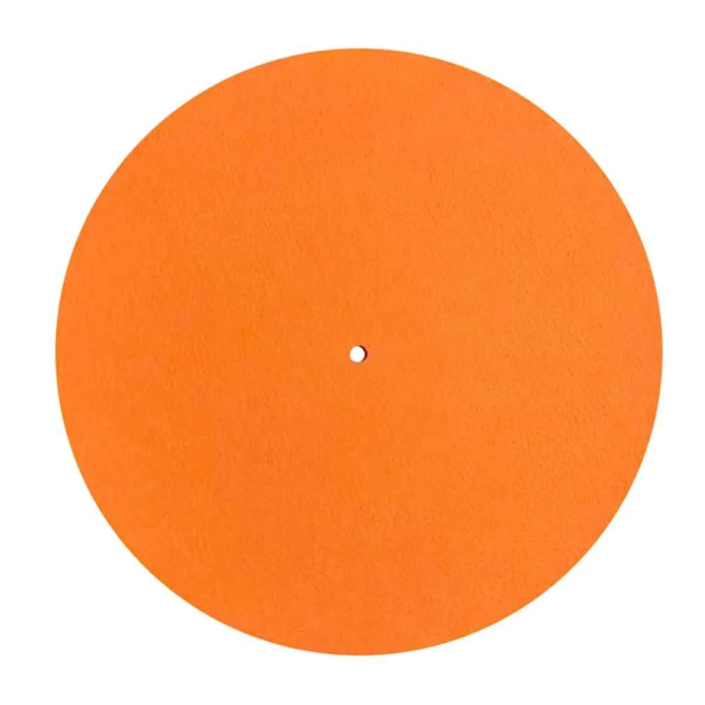 Ruth's sister Ruth's sister 12'' Felt Turntable Mat 3mm Orange — product photo