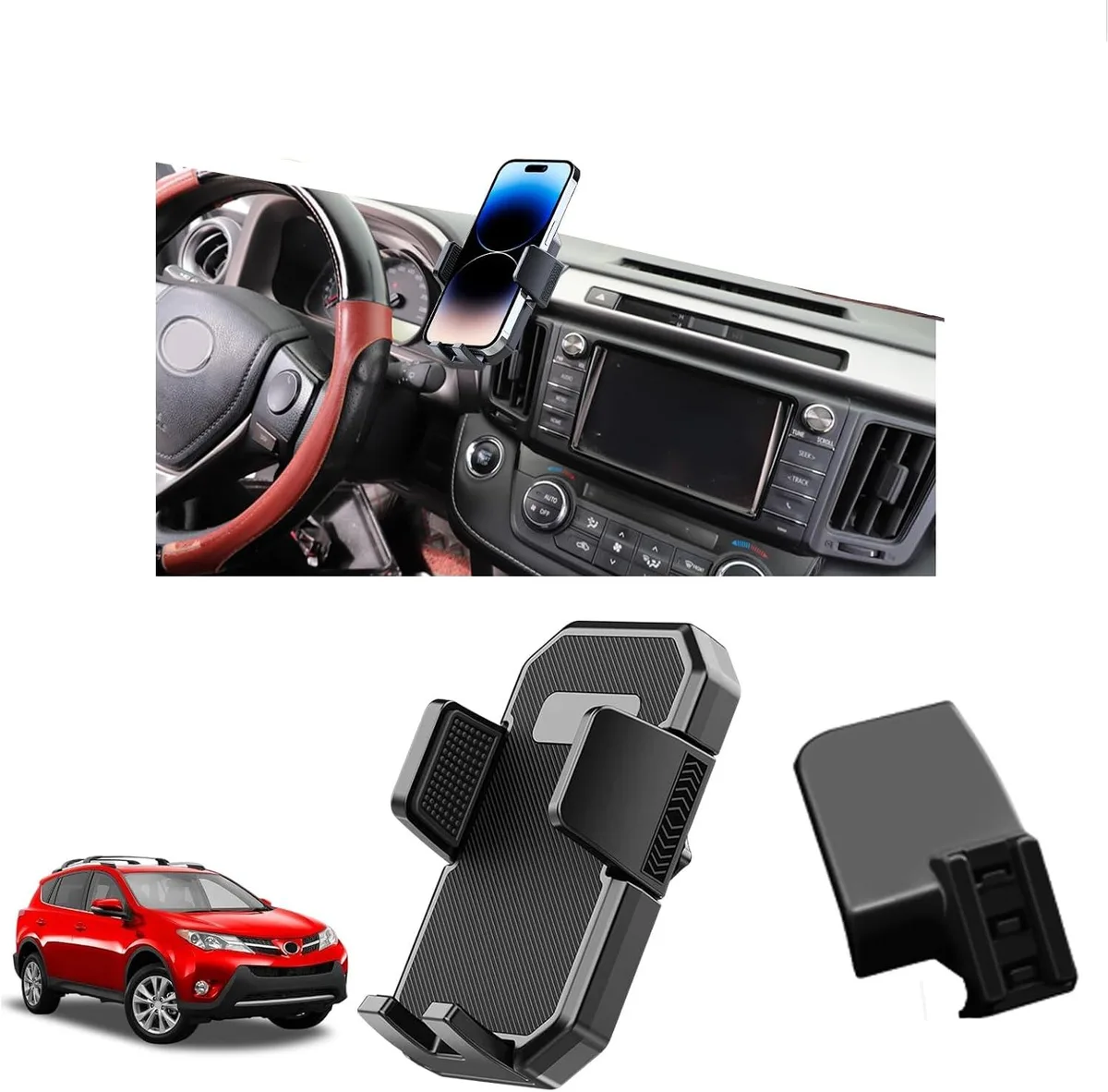 Keyence Keyence Magnetic Car Phone Holder Toyota RAV4 2013-2018 Vent Mount 360° Rotation 4.0-7.0 inch — product photo