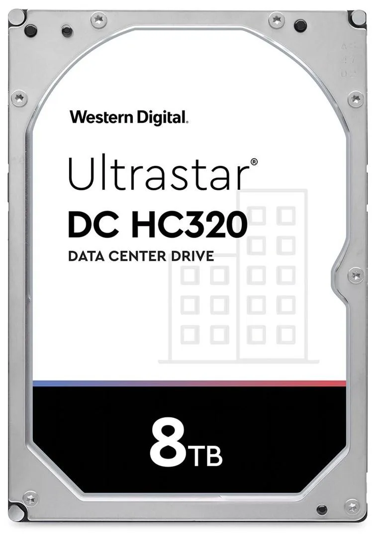 Western Digital Western Digital Ultrastar DC HC320 3.5" 8000 GB SAS internal hard drive — product photo