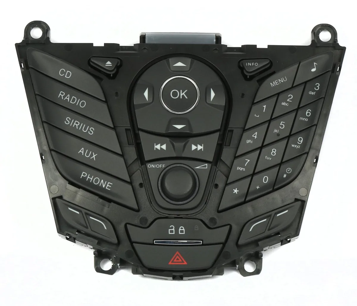 1 Factory Radio 1 Factory Radio CM5T-18K811-KC Radio &amp; Phone Controls Module 2012-2013 Ford Focus — product photo