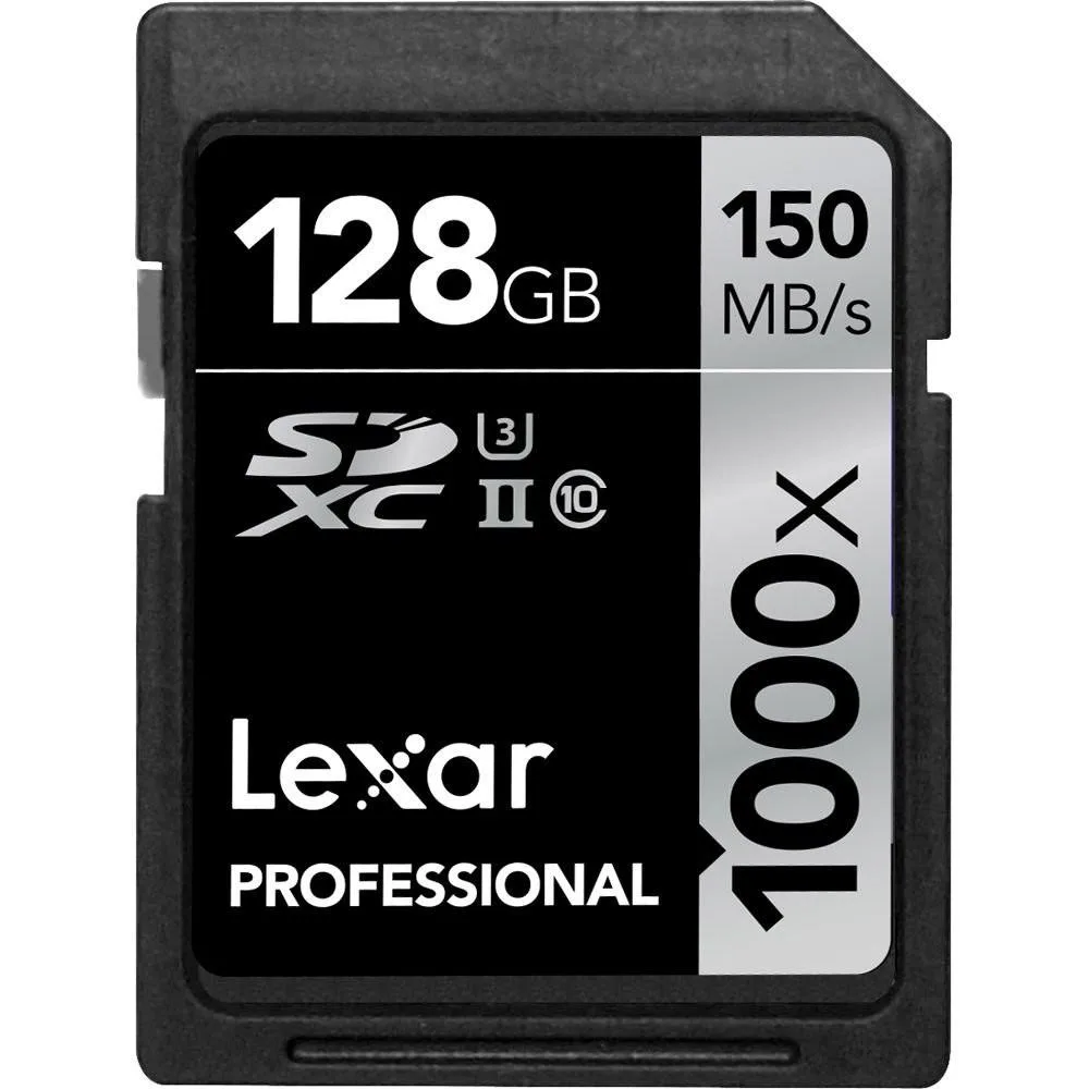 Lexar Lexar Professional 128GB 1000x SDXC UHS-II Card — product photo