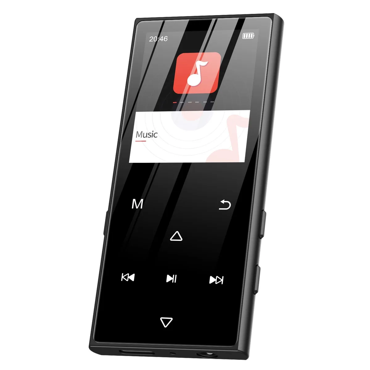  SWOFY D50 128GB MP3 Player Bluetooth 5.3 1.8" Black — product photo