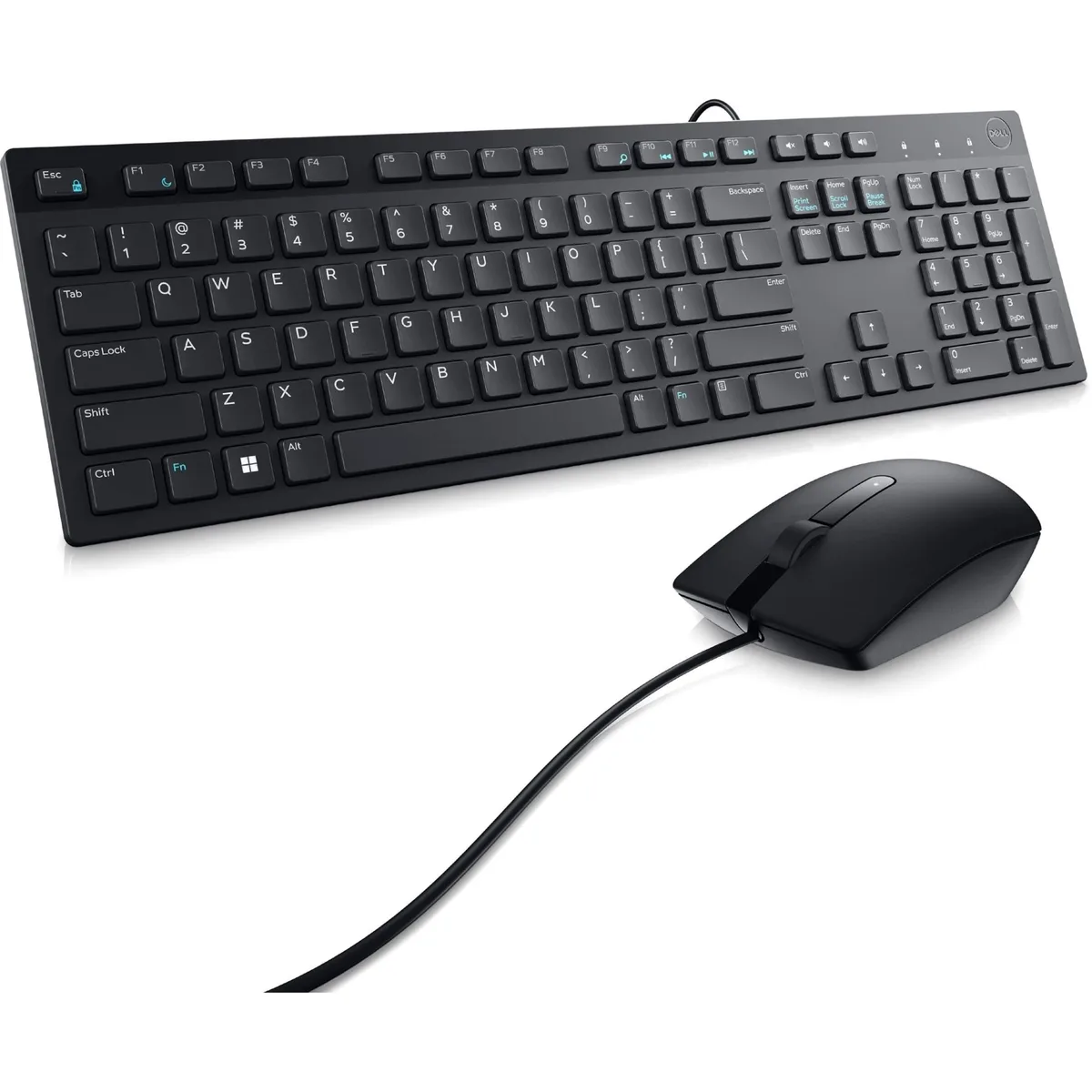 DELL DELL KM300C Wired Keyboard and Mouse 1000 DPI Black — product photo