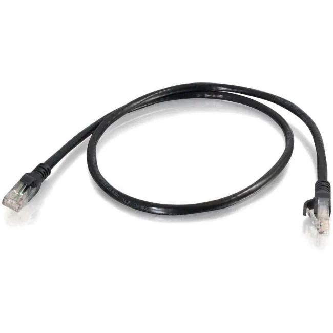 Cables To Go Cables To Go 10297 Cat6 network ethernet cable 25 ft black snagless — product photo