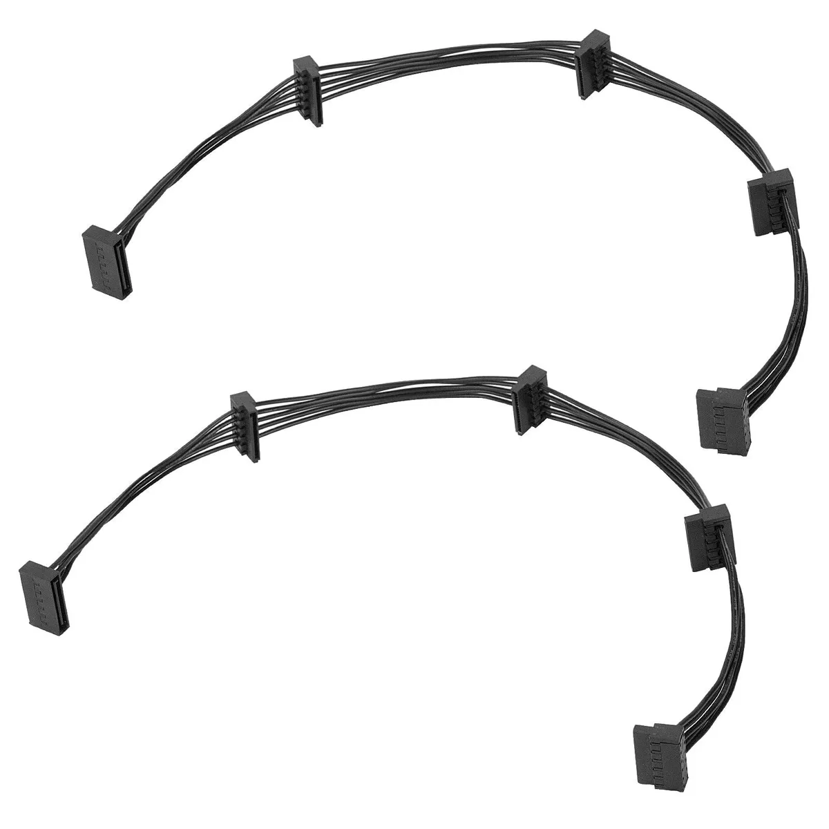 Vszerda Vszerda P4SATA-US 15-pin to 4 SATA power cable 50cm 2-pack — product photo