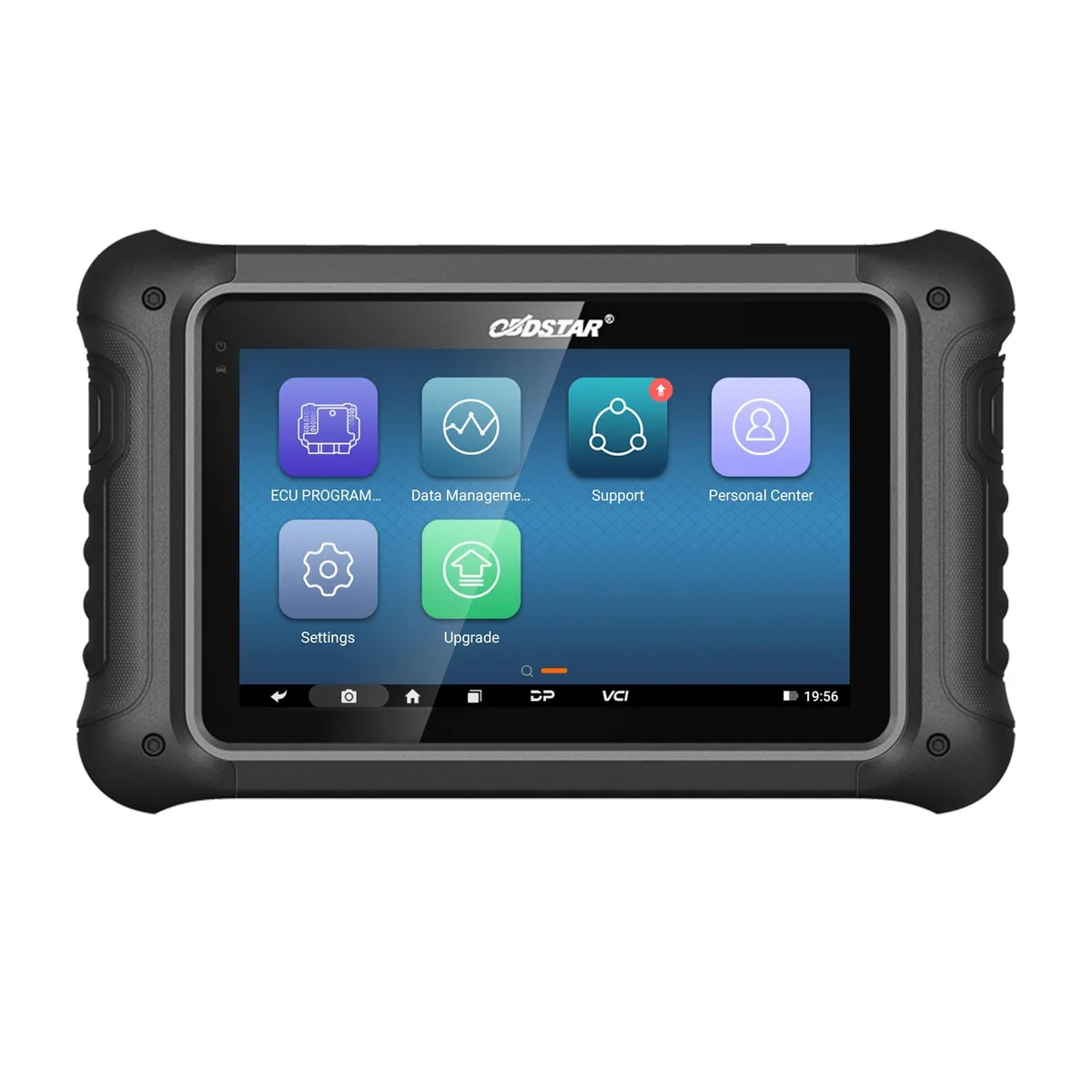 Black rectangular ECU programmer unit 15.35 by 4.72 by 11.73 inches