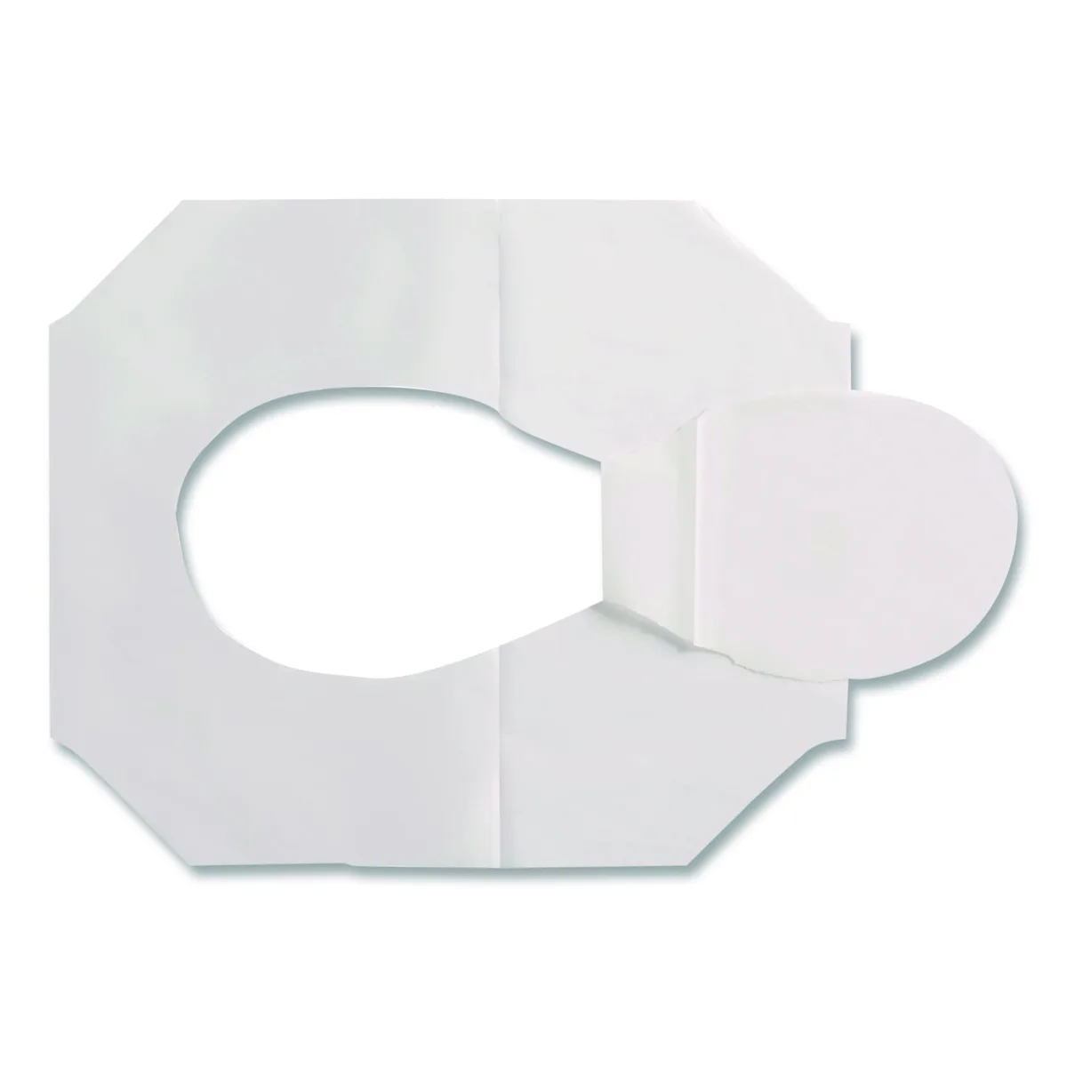 Georgia Pacific Georgia Pacific 47046 toilet seat covers 14.5 x 17 white 250 per pack 20 packs per carton — product photo