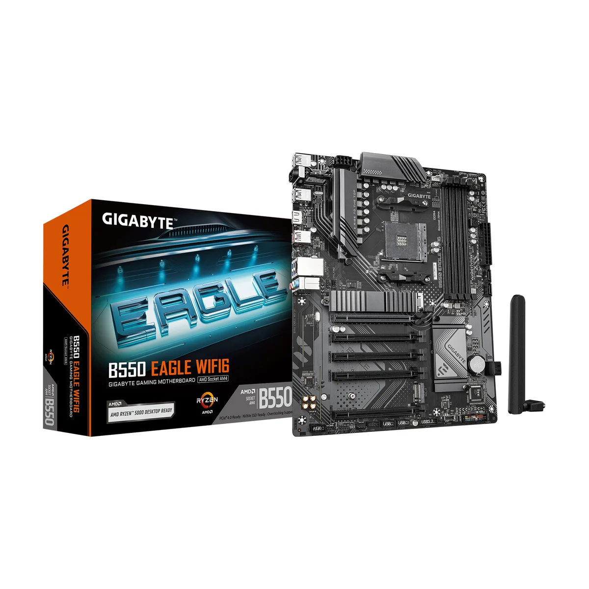 GIGABYTE GIGABYTE B550 Eagle WIFI6 AMD motherboard — 商品写真