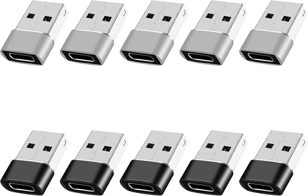 Brainwavz Brainwavz USB to DisplayPort Adapter 10 Pack Black Grey — product photo