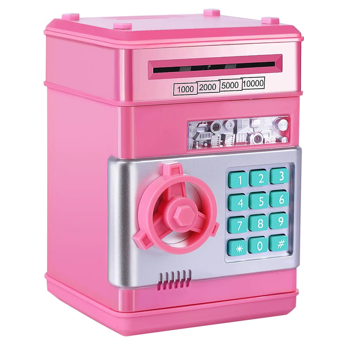  Pink Electronic Money Bank Toy for Kids 3-10 Years — product photo