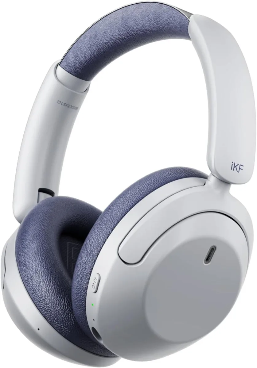 BFKK BFKK Grey headphone 43dB ANC 125h HiRes 40mm — product photo