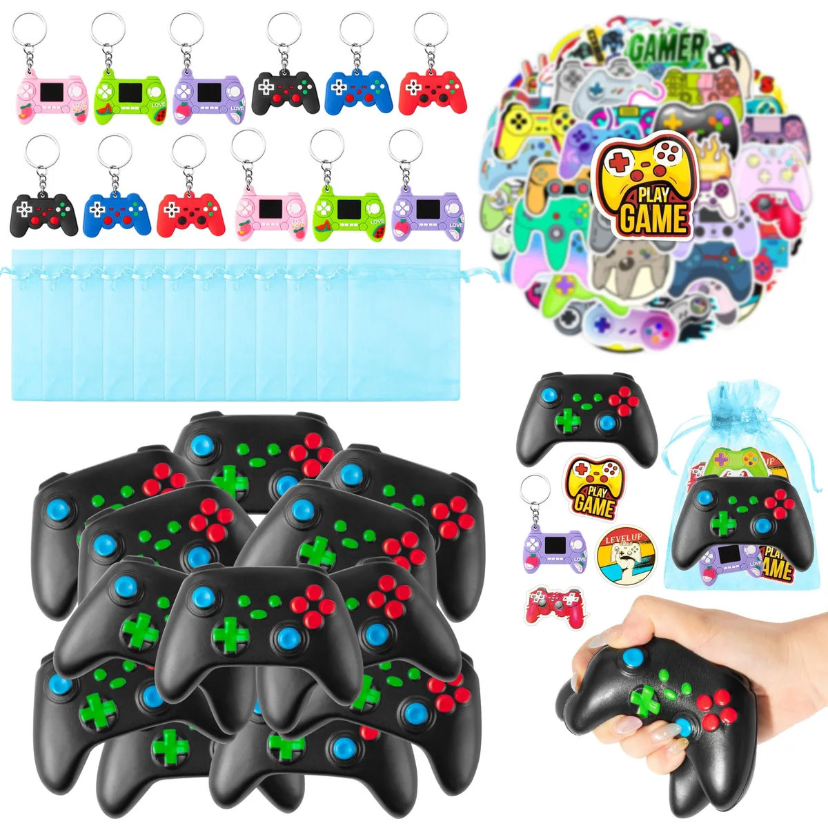Video Game Squishy Toy Gift Set 12 Pack Collectibles — product photo
