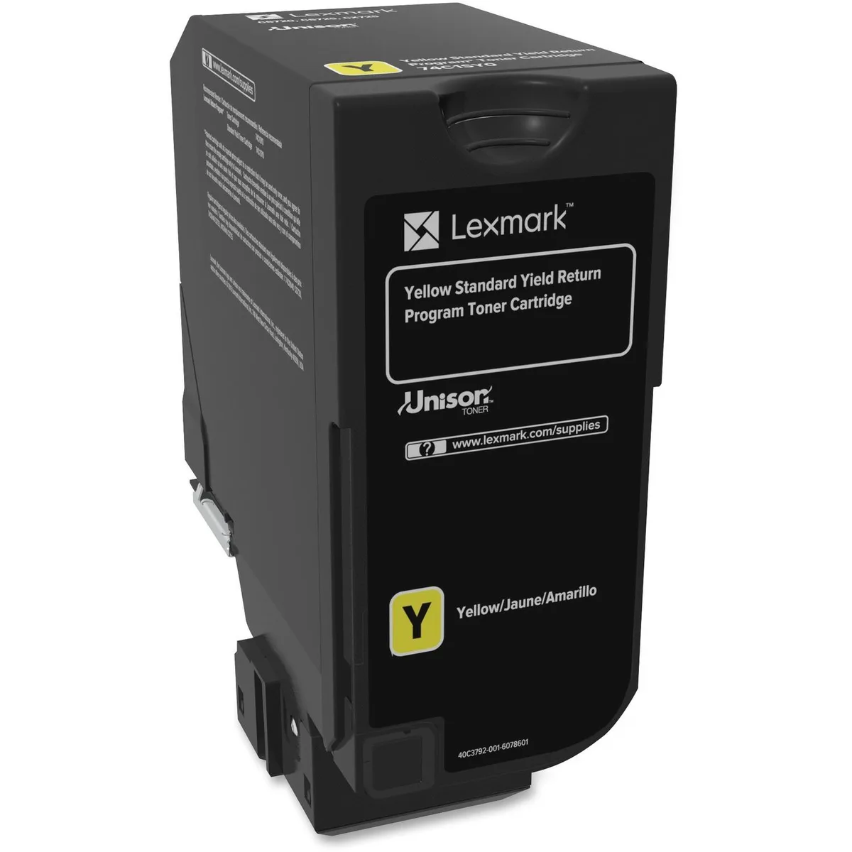 Lexmark Lexmark 74C1SY0 Yellow Toner Cartridge 7000 Pages — product photo
