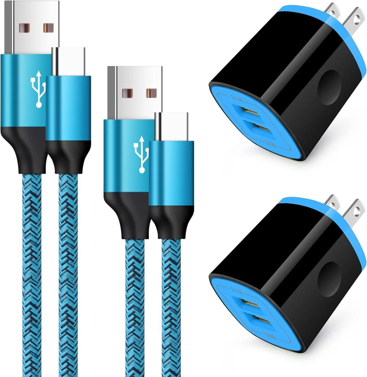 KINGARD KINGARD USB-C Charger Kit 5V 2.4A 6ft Cable — product photo