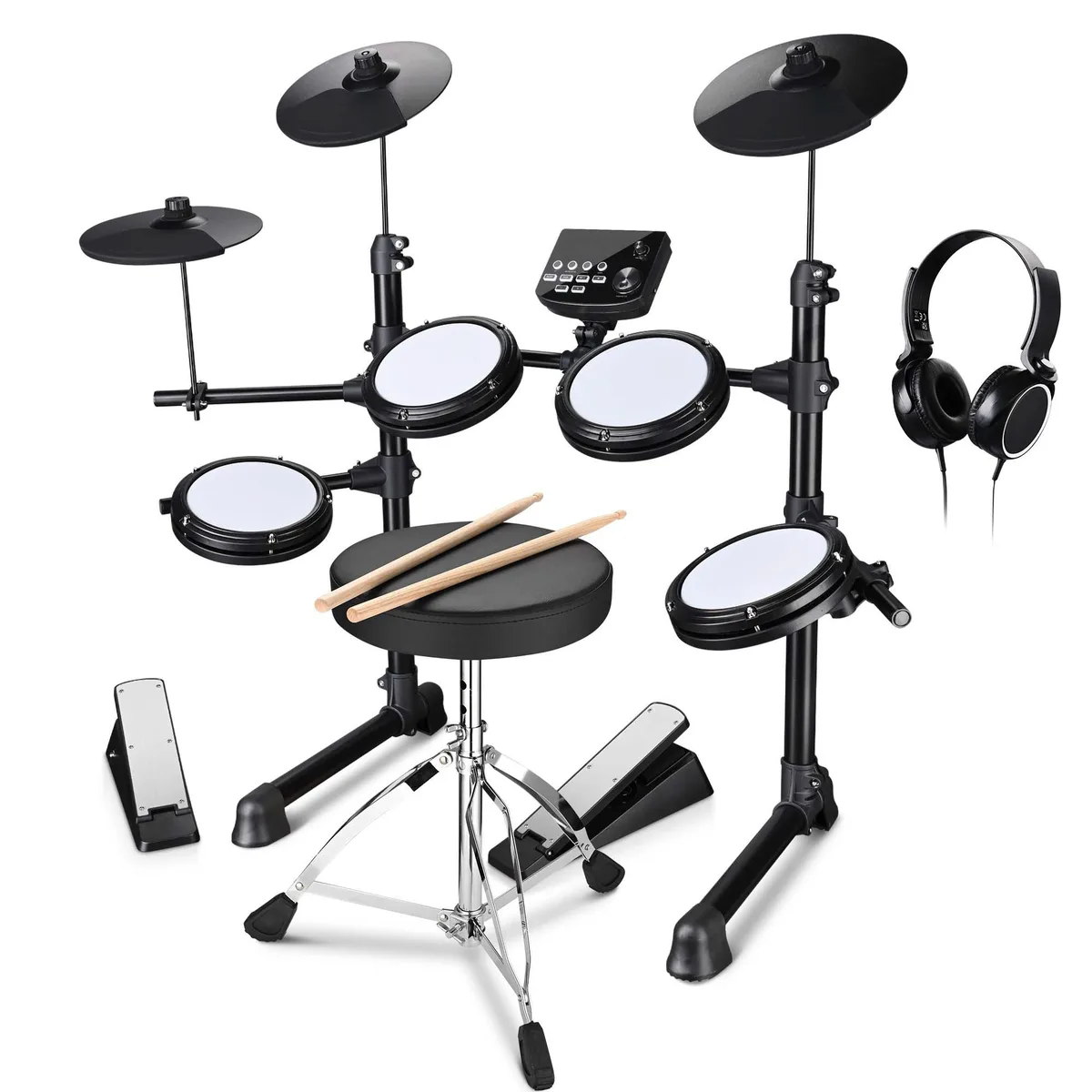 Yescom USA, Inc. Yescom USA, Inc. 28DRM002-AT11-06 Electronic Drum Kit 15 Kits 165 Timbres 30 Songs — product photo
