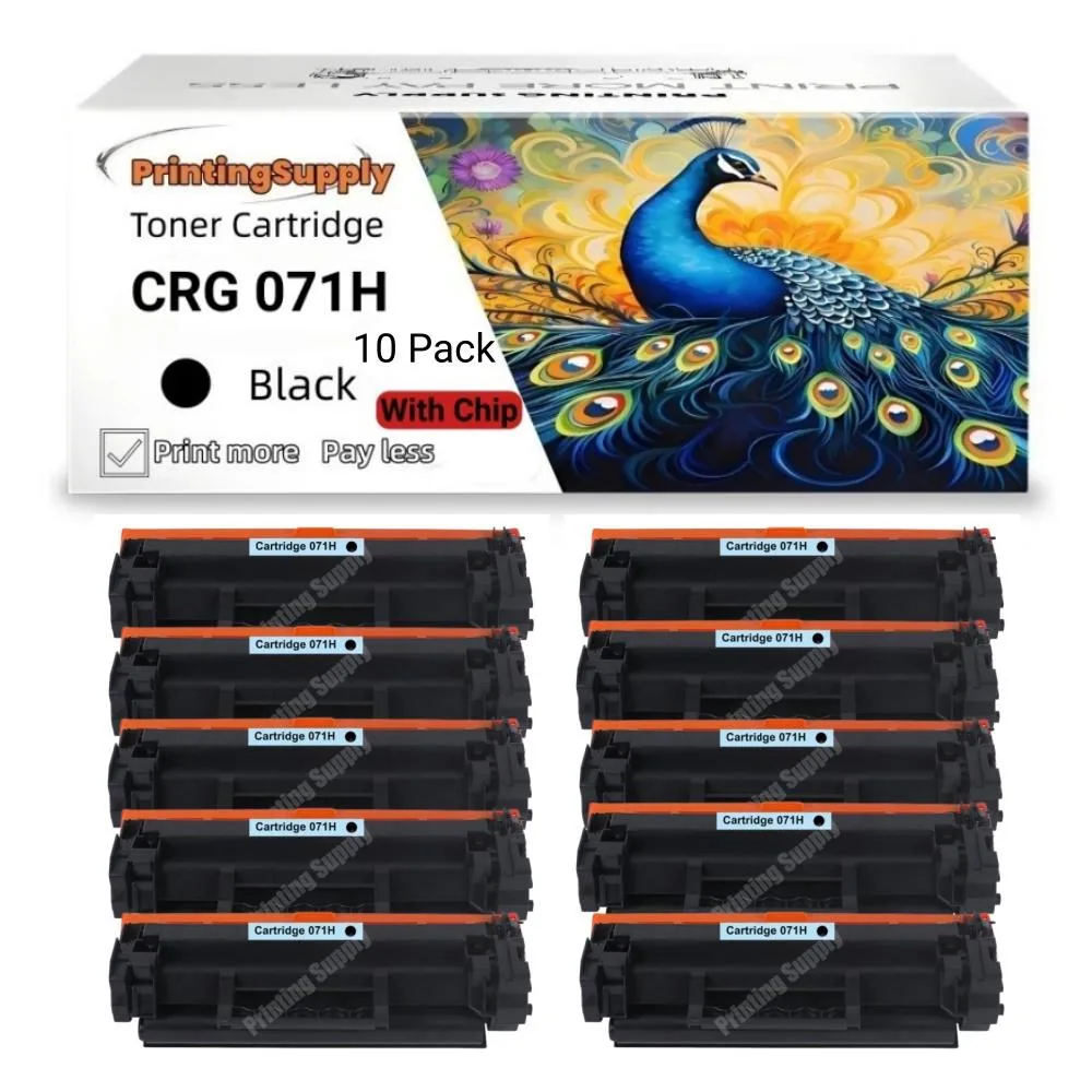Aster Graphics Inc Aster Graphics Inc 071H Black Toner Cartridge 10 Pack High Yield — product photo