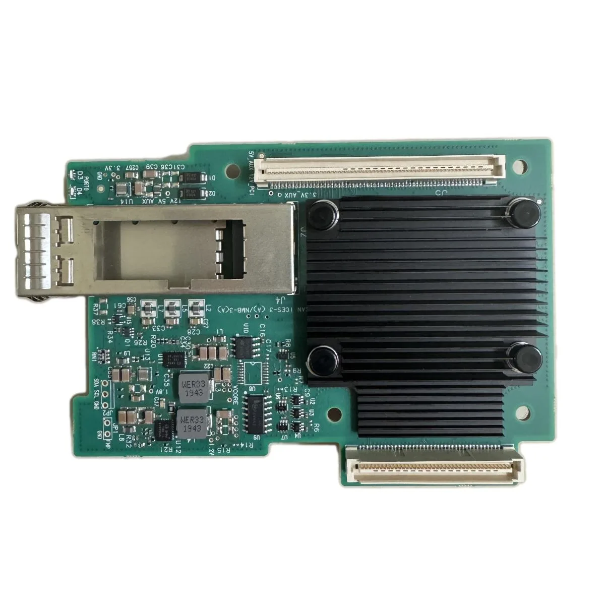 NVIDIA NVIDIA ConnectX-5 Ex MCX546A-EDAN network card 100GbE dual QSFP28 PCIe 4.0 OCP 2.0 — product photo