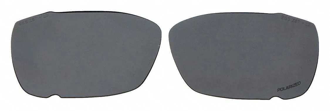 Mirrored gray polarized replacement lens for ESS CDI sunglasses