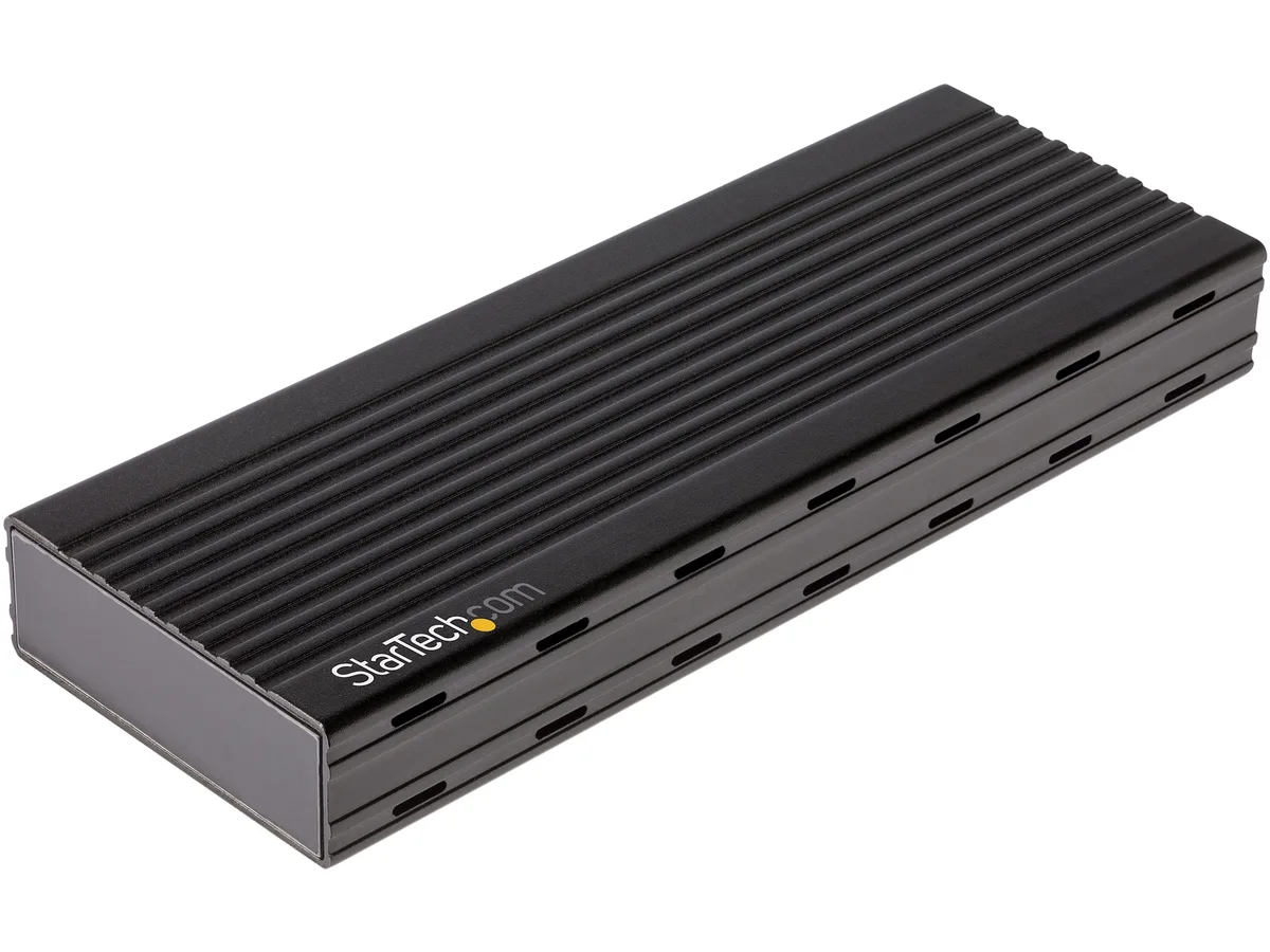 STARTECH STARTECH M2E1BMU31C M.2 NVMe SSD enclosure USB 3.1 Gen 2 10 Gbps — product photo