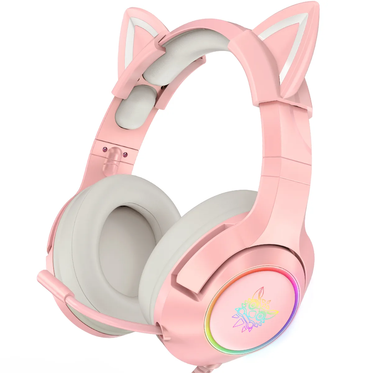JACKBAGGIO JACKBAGGIO K9 Pink Headset with Removable Cat Ears — product photo